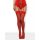 Obsessive S800 stockings red L/XL harisnya