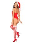 Obsessíve Kissmas teddy red M/L erotikus body