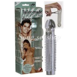 Tailor-made Crystal sleeve - pénisz hosszabbító  
