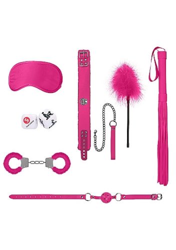 Ouch! Introductory Bondage Kit #6 - Pink Bdsm készlet