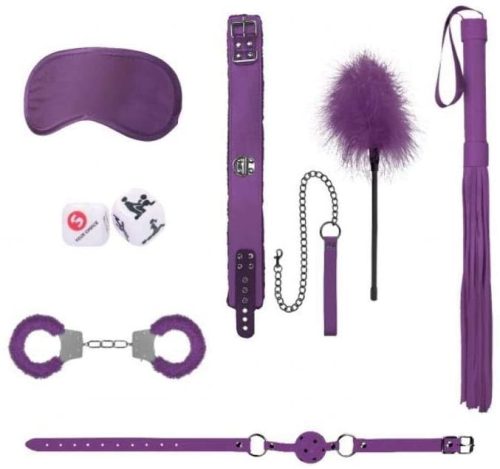 Ouch! Introductory Bondage Kit #6 - Purple Bdsm készlet