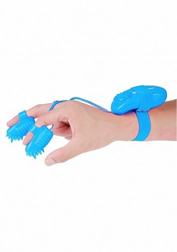 Pipedream Magic Touch Finger Fun  Blue ujjazó