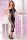 Pink Lipstick Big Spender seamless long dress  