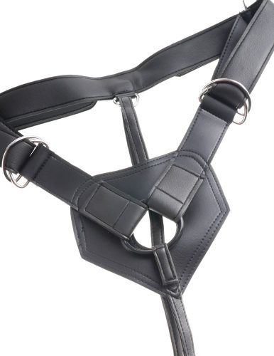 Pipedream King Cock Strap-on Harness w/ 6" Cock  felcsatolható dildo