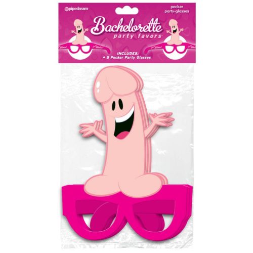 Pipedream - Bachelorette Party Favors Party Pecker Glasses 8 pc