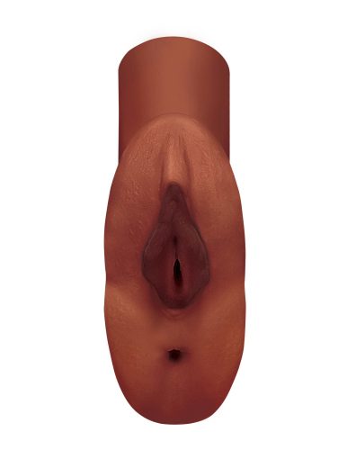 Pipedream - PDX Double Stroker - 2in1 élethű maszturbátor brown