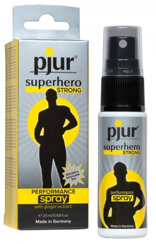 pjur Superhero STRONG - férfi késleltető spray (20ml)            