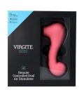 Virgite A1 Remote Controlled Dual Air Stimulator Klitoriszizgató