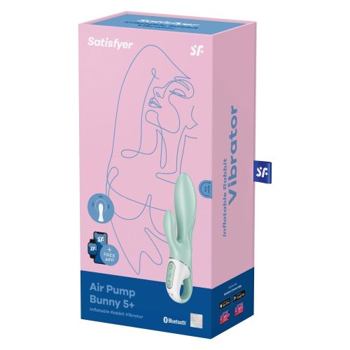 Satisfyer Air Pump Bunny 5 - okos pumpálható vibrátor 