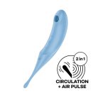 Satisfyer Twirling Pro blue Klitoriszizgató