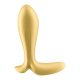 Satisfyer Intensity Plug gold akkus fenékdugó