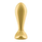 Satisfyer Intensity Plug gold akkus fenékdugó