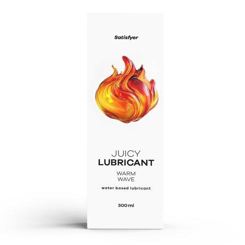 Satisfyer - Juicy Lubricant, 300 ml (water) - Warm Wave Ízesített síkosító