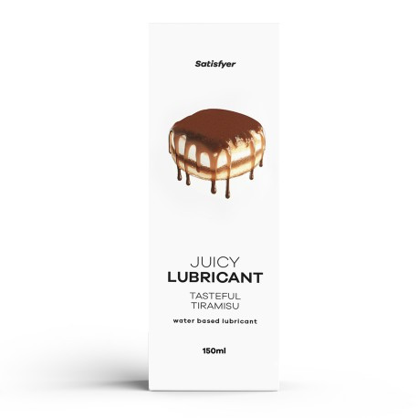 Satisfyer - Juicy Lubricant, 300 ml (water) - Tasteful Tiramisu Ízesített síkosító