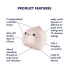 Satisfyer - Mochi - beige klitorisz masszírozó