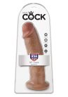 Pipedream King Cock 10" Caramel Tapadókorongos dildo    