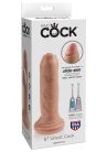 Pipedream King Cock - 6' Uncut Tapadókorongos dildó