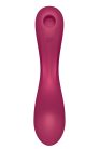 Satisfyer Curvy Trinity 1 Red Léghullámos klitorisz masszírozó 