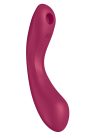 Satisfyer Curvy Trinity 1 Red Léghullámos klitorisz masszírozó 