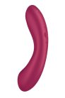 Satisfyer Curvy Trinity 1 Red Léghullámos klitorisz masszírozó 