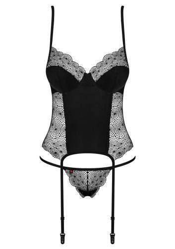 Obsessive Sharlotte Corset & Thong fűző és tanga