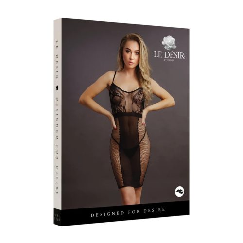  Le Désir Knee-Length Lace and Fishnet  Cicaruha