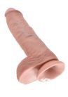 Pipedream King Cock - 10' Cock with Balls Light Tapadókorongos dildó