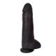 Curve Toys Dildo - 12" Black