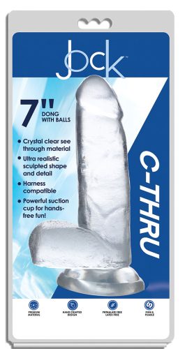 Curve Toys Jock C-Thru 7"