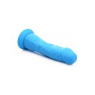 Curve Toys Silicone Dildo without Balls - 7" / 18 cm tapadókorongos dildó