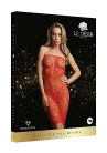 Le Désir Star Rhinestone Dress Red