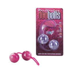 Marbilized Duo Balls Pink  Kéjgolyó