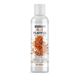   Swiss Navy 4 In 1 Salted Caramel Delight - 30ml  Ízesített síkosító