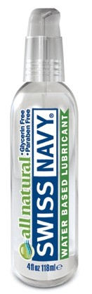 Swiss Navy All Natural Water Based Lube Lube 118 ml.   vízbázisú síkosító