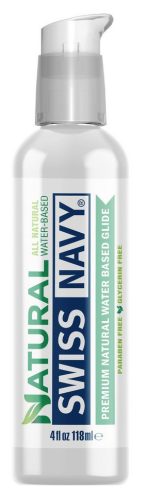 Swiss Navy Eau Natural Water Based Lube Lube 118 ml.   vízbázisú síkosító