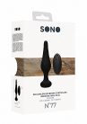 Sono No. 77 Remote Controlled Vibrating Anal Plug  Back Vibrációs anál plug