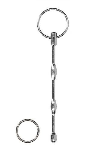 OUCH! Stainless Steel Ribbed Dilator - 0.3" / 8 mm