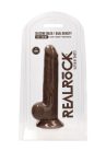 Silicone Dildo With Balls - 24 cm Tapadókorongos dildó