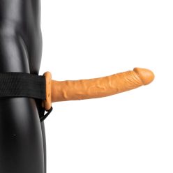   Vibrating Hollow Strap-On without Balls - 10“ /24,5 cm  Felcsatolható vibrátor