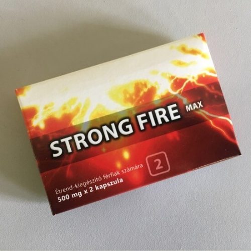 Strong Fire Plus - étrendkiegészítő kapszula férfiaknak (2db)