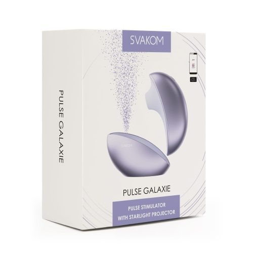 Svakom - Pulse Galaxie Lilac Léghullámos csiklóizgató