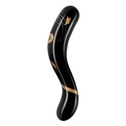 Secret Kisses - 7 Inch Handblown Double Ended üveg dildó