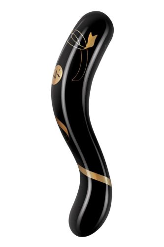 Secret Kisses - 7 Inch Handblown Double Ended üveg dildó