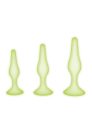 Whipsmart - 3 Pcs Glow In The Dark Silicone Anal Training Kit