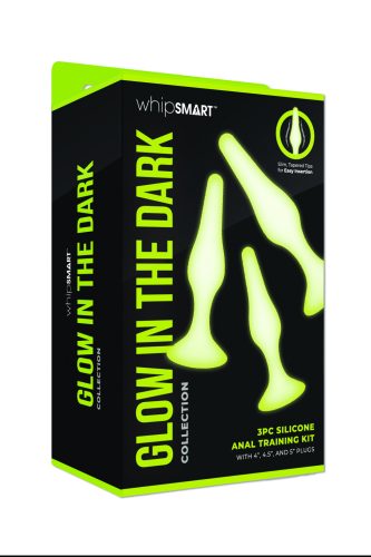 Whipsmart - 3 Pcs Glow In The Dark Silicone Anal Training Kit