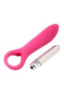 Flirts - 10 Functions Ring Vibrator Pink G-pont vibrátor
