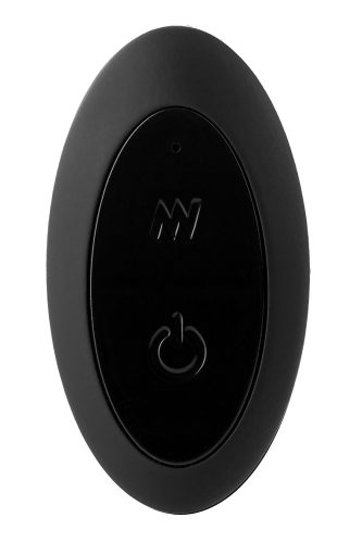 Dream Toys Glamour Glass Remote Vibe Curved anal plug