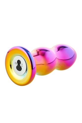 Dream Toys Glamour Glass Remote Vibe Curved anal plug