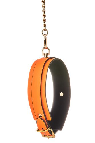 Dream Toys Radiant Collar And Leash Orange nyakörv és póráz