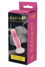 Dream Toys Radiant Soft Silicone Glow In The Dark Large Pink anál plug